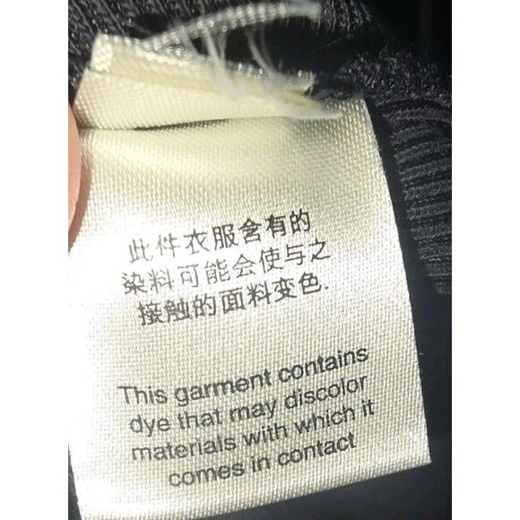 Anthropologie Saturday/Sunday Charcoal Gray Ribbed Harem Pants Boho Lounge M - Picture 6 of 8